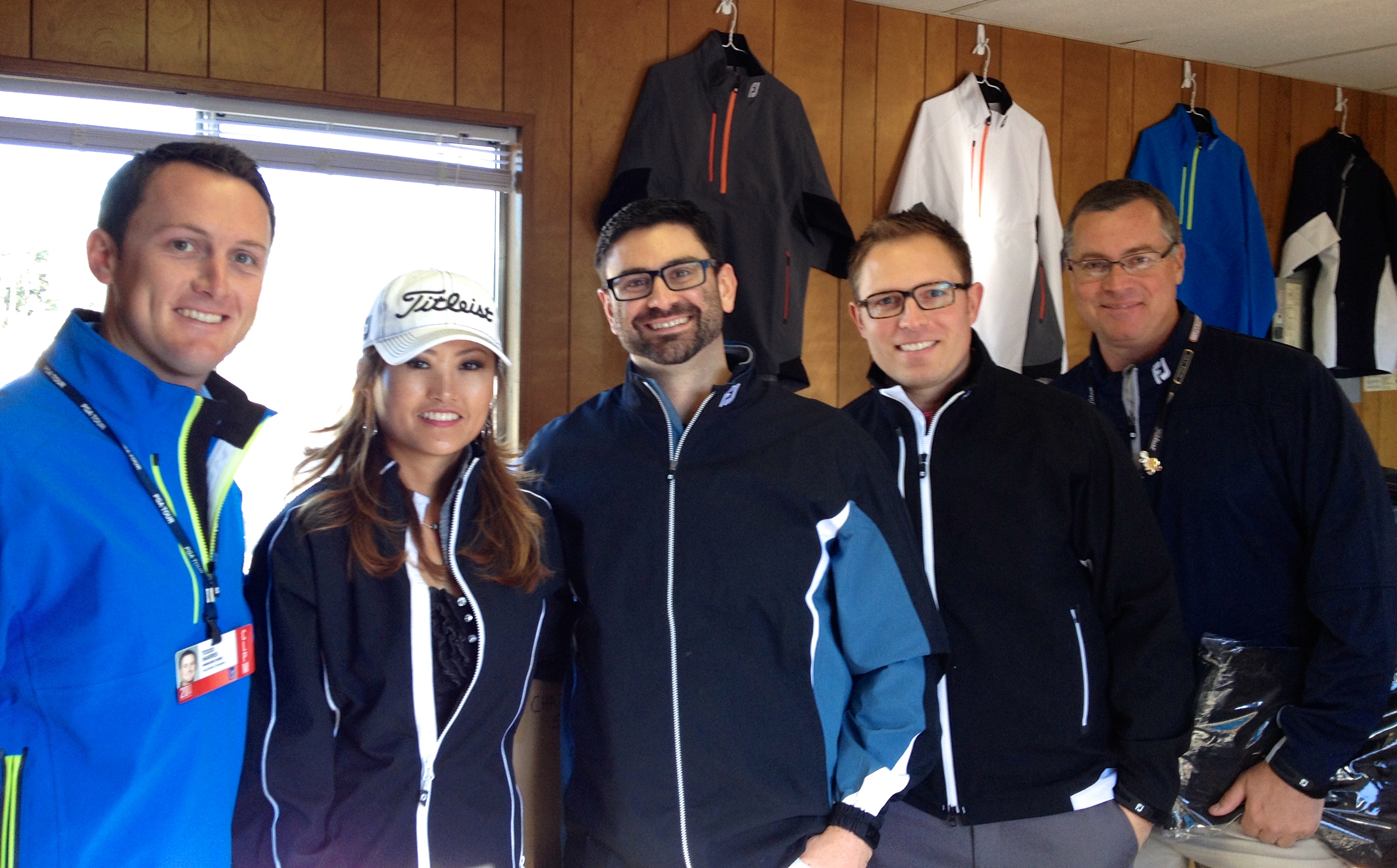 Jun Lee Pebble Beach Titleist Tour Van